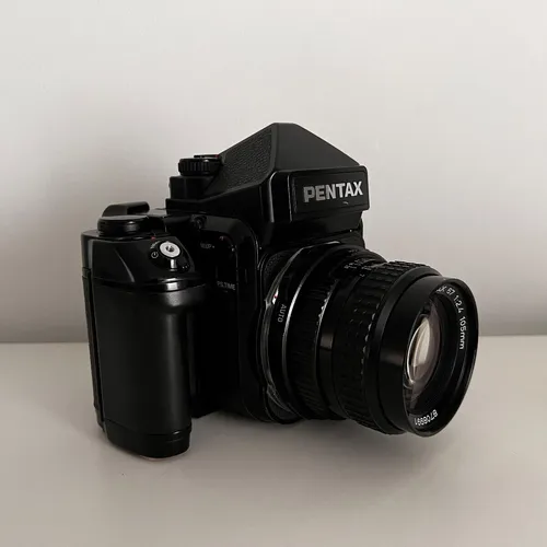 thumbnail-5 for  Pentax 67 II 67II 6x7 Medium Format Camera w/ AE Finder 105mm f/2.4 Lens