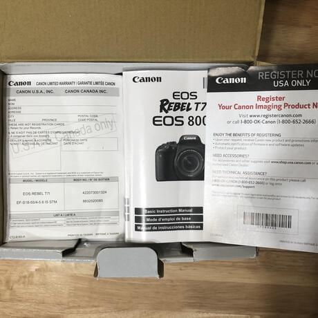 thumbnail-7 for Canon EOS Rebel T7i DSLR Camera with EF-S 18-55mm IS STM Lens