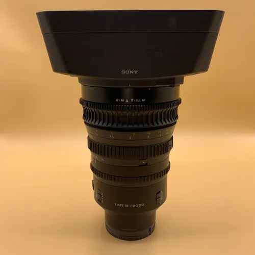 thumbnail-0 for Sony 18-110mm cine servo lens f-mount 