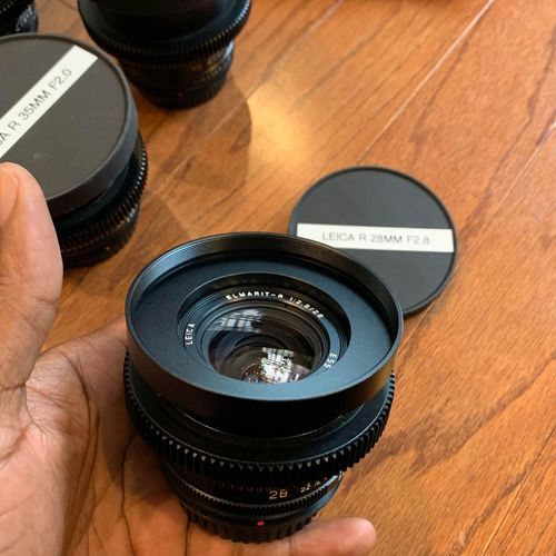 thumbnail-6 for Leica R Cinema Modded 6-Lens Kit EF with Case