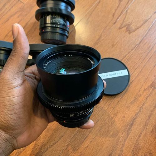 thumbnail-7 for Leica R Cinema Modded 6-Lens Kit EF with Case