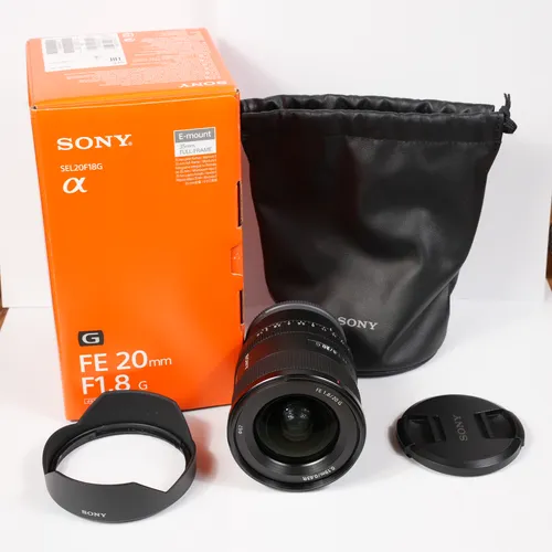 Sony FE 20mm F1.8 G Full-Frame Large-Aperture Ultra-Wide Prime Angle G  Lens