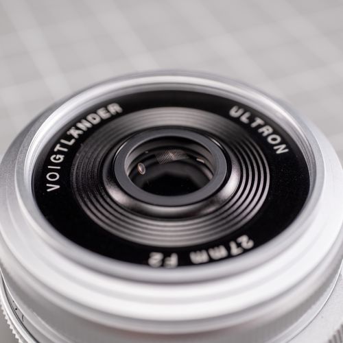 thumbnail-1 for Voigtlander Ultron 27mm f/2.0 for Fuji X-Mount - Silver