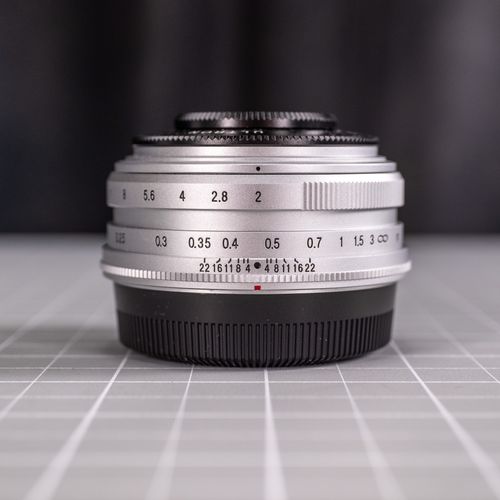 thumbnail-0 for Voigtlander Ultron 27mm f/2.0 for Fuji X-Mount - Silver
