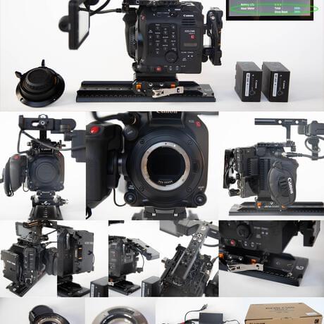 thumbnail-0 for Canon EOS C500 Mark II 5.9K Full-Frame Camera Body + Accessories