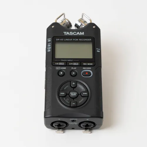 thumbnail-0 for Tascam DR-40 4-Track Portable Audio Recorder + Accessories