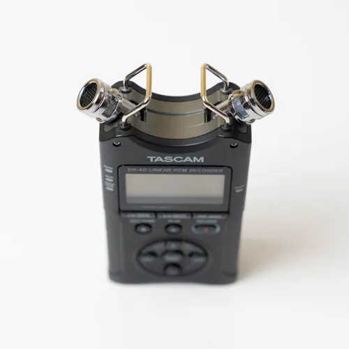 thumbnail-2 for Tascam DR-40 4-Track Portable Audio Recorder + Accessories