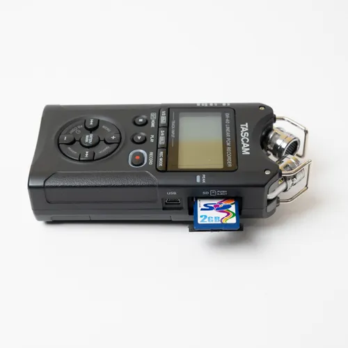 thumbnail-5 for Tascam DR-40 4-Track Portable Audio Recorder + Accessories