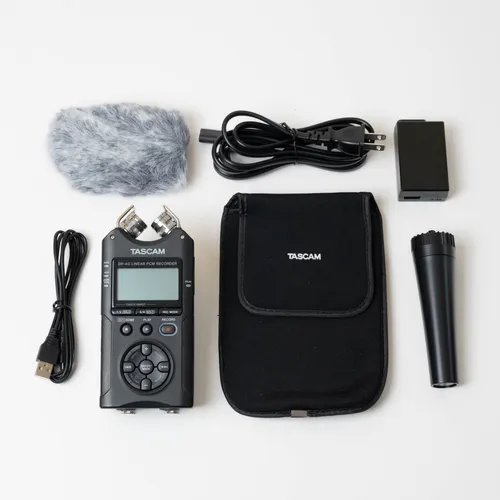 thumbnail-8 for Tascam DR-40 4-Track Portable Audio Recorder + Accessories