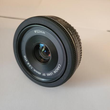 thumbnail-0 for Canon 40 mm lens with macro attachment 