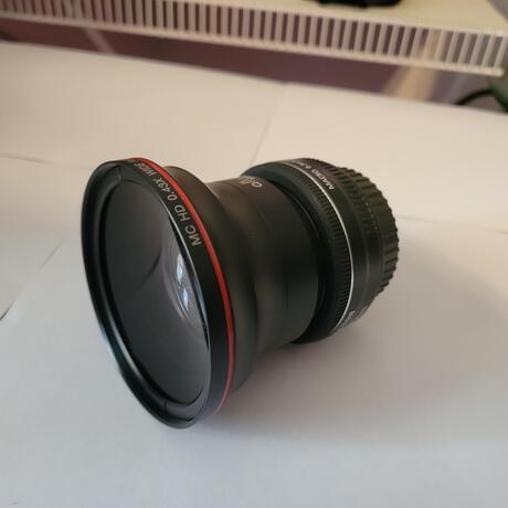 thumbnail-2 for Canon 40 mm lens with macro attachment 