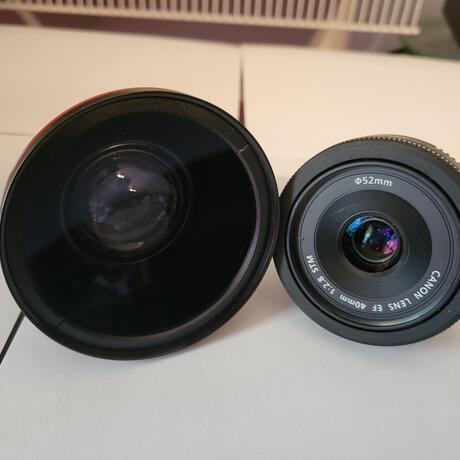 thumbnail-3 for Canon 40 mm lens with macro attachment 