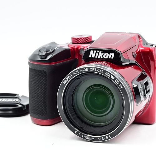 Nikon Coolpix B500 16MP Digital Camera w/40x Zoom Red