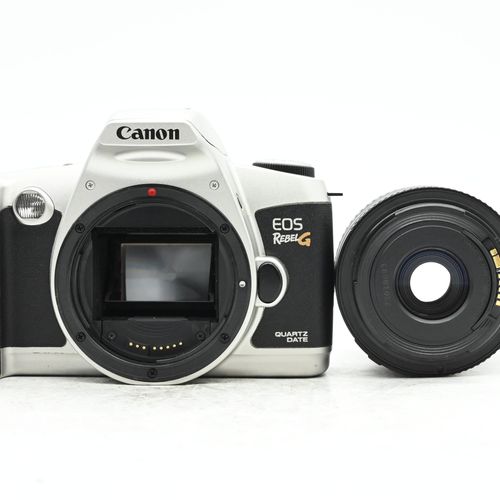 thumbnail-6 for Canon EOS Rebel G QD SLR Film Camera Kit w/ 28-80mm Zoom Lens