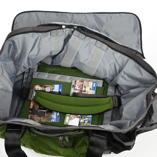 thumbnail-6 for Think Tank Photo Freeway Longhaul Duffel (Green/Gray, 75L)