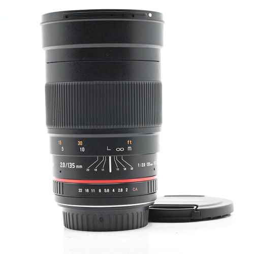 thumbnail-0 for Rokinon 135mm f2 ED UMC Telephoto Lens for Canon