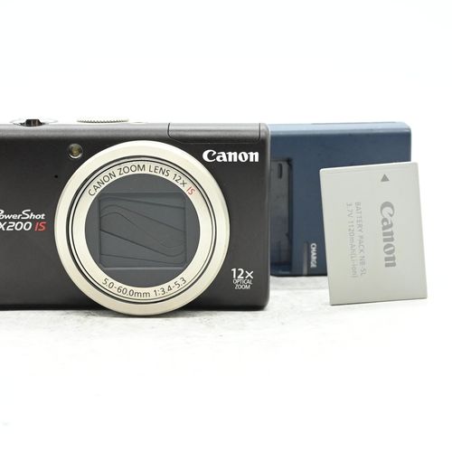 Canon PowerShot SX200 IS 12.1MP Digital Camera w/12x Zoom