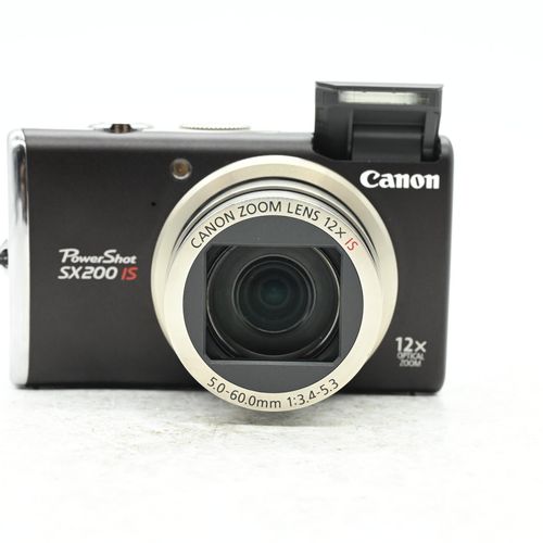 thumbnail-3 for Canon PowerShot SX200 IS 12.1MP Digital Camera w/12x Zoom