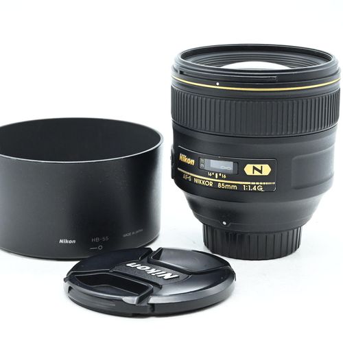 Nikon Nikkor AF-S 85mm f1.4 G SWM IF Lens AFS