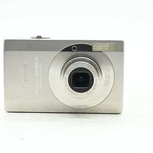 thumbnail-2 for Canon PowerShot SD790 IS 10MP Digital Elph Digital Camera w/3x Zoom Silver