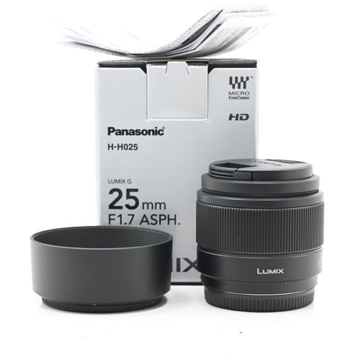 Panasonic Lumix G 25mm F1.7 Lens MFT H-H025