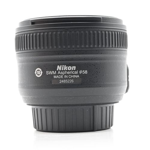 thumbnail-4 for Nikon Nikkor AF-S 50mm f1.8 G SWM ASPH Lens AFS