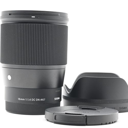 Sigma AF 16mm f1.4 C DC DN Contemporary 017 Lens Sony E-Mount