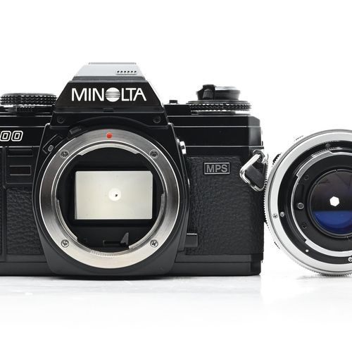 thumbnail-2 for Minolta X-700 SLR Film Camera Kit w/ MC 55mm f1.7 Lens