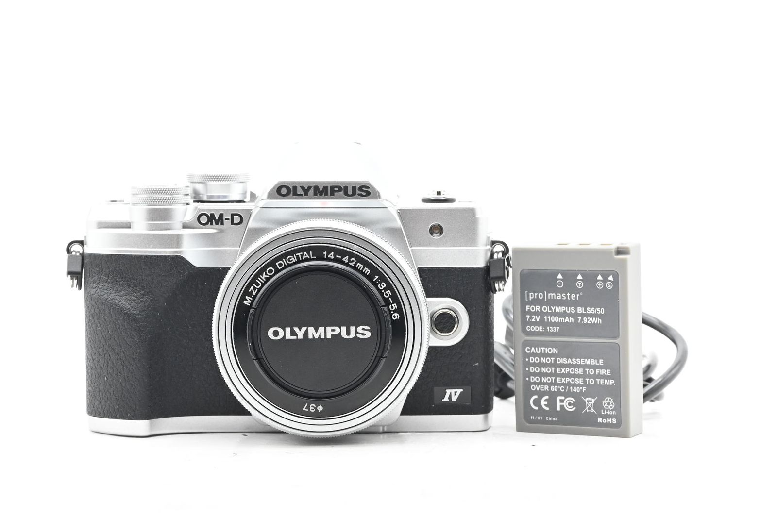 Olympus OM-D E-M10 Mark IV 20.3 MP MFT Digital Camera Kit w/ 14-42mm Lens