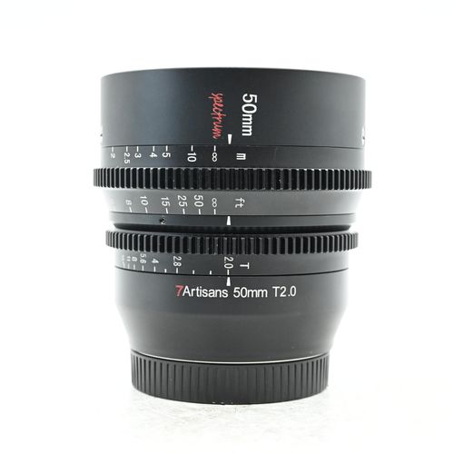 thumbnail-1 for 7artisans Photoelectric 50mm T2.0 Spectrum Cine Lens Nikon Z Mount