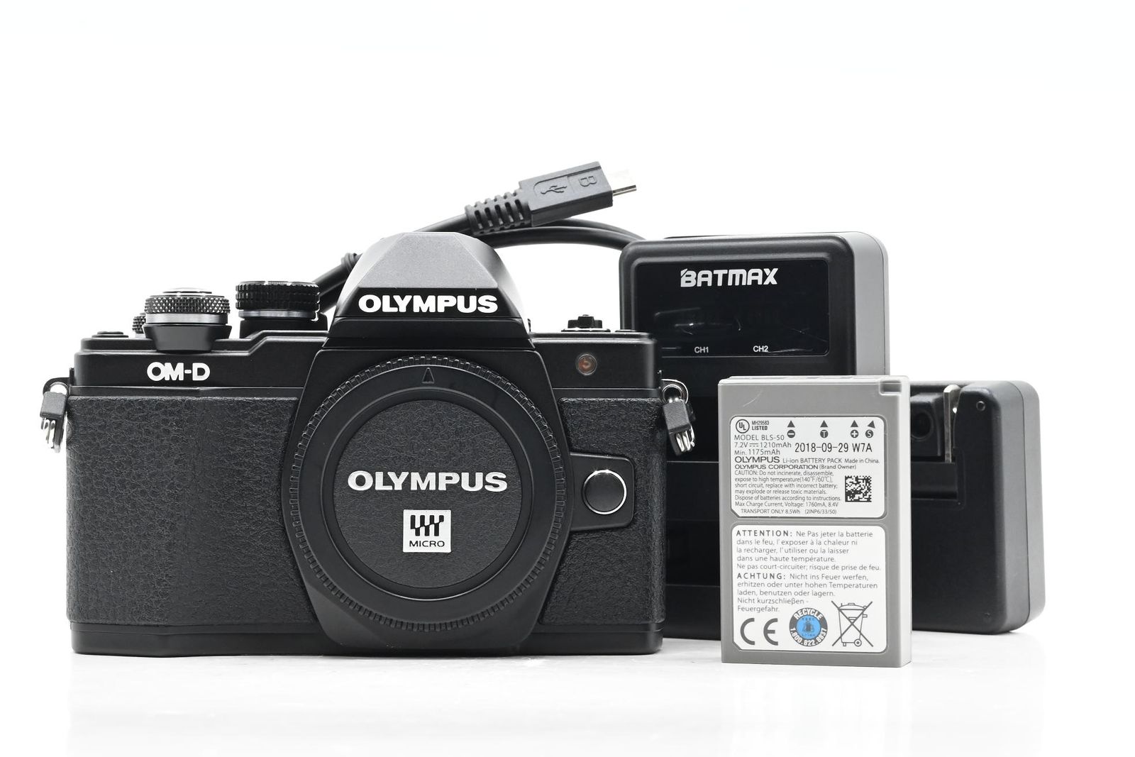 Olympus OM-D E-M10 Mark II Mirrorless 16.1MP MFT Digital Camera Body