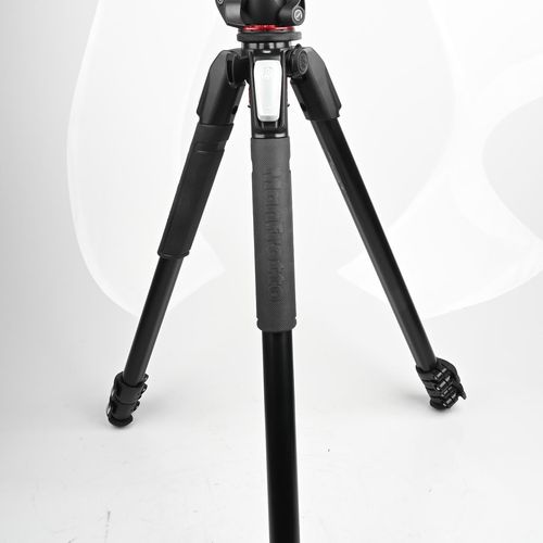 thumbnail-1 for Manfrotto MT055XPRO3 Aluminum Tripod Legs + MHXPRO-BHQ Ball Head