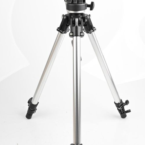 thumbnail-2 for Bogen 3001 Tripod Legs + Manfrotto 3160 Fluid Video Head