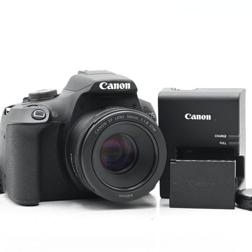 thumbnail-0 for Canon EOS Rebel T7 24.1MP Digital SLR Camera Kit w/ 50mm f1.8 STM Lens