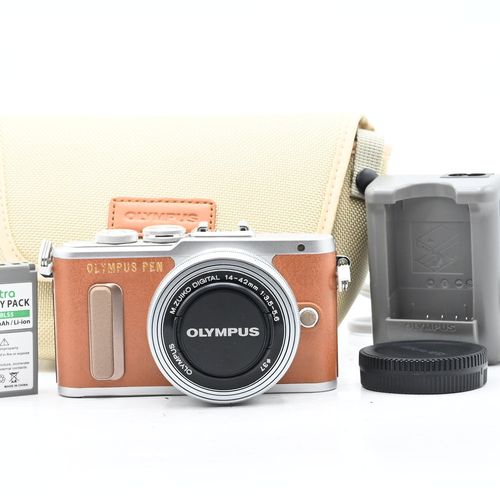 thumbnail-0 for Olympus PEN E-PL8 Mirrorless MFT Digital Camera Kit w/ 14-42mm Lens