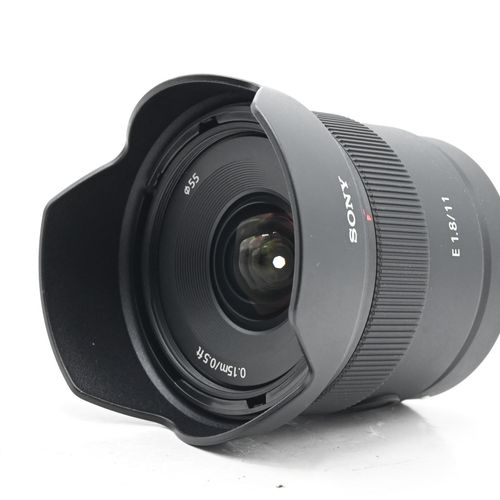 thumbnail-1 for Sony E 11mm f1.8 Lens for Sony E Mount SEL11F18