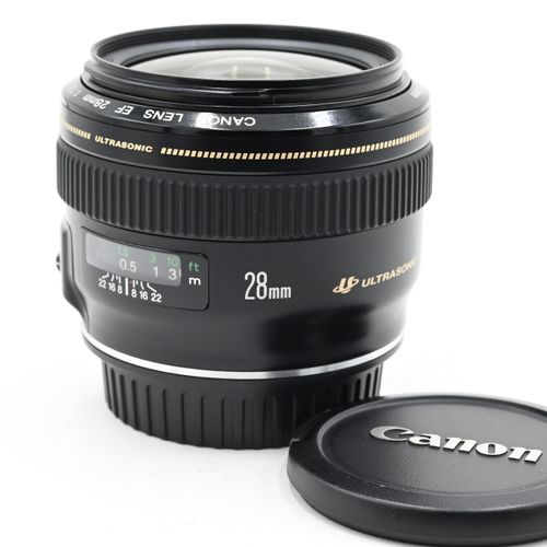 thumbnail-0 for Canon EF 28mm f1.8 USM Lens