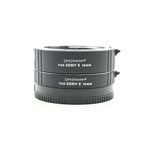 thumbnail-1 for Promaster AF Extension Tube Set for Sony E Mount