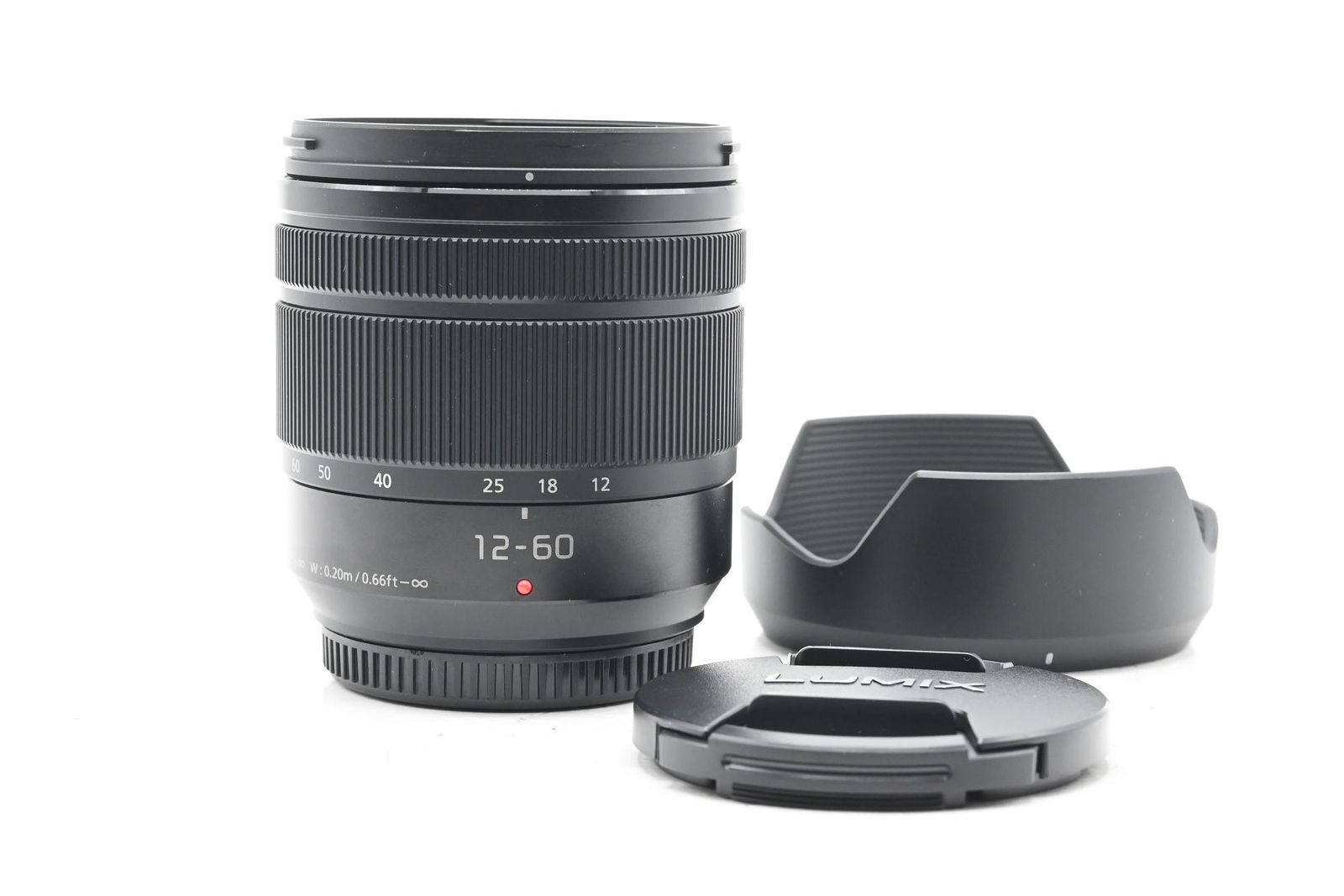 Panasonic Lumix G 12-60mm f3.5-5.6 Power O.I.S. MFT Lens H-FS12060