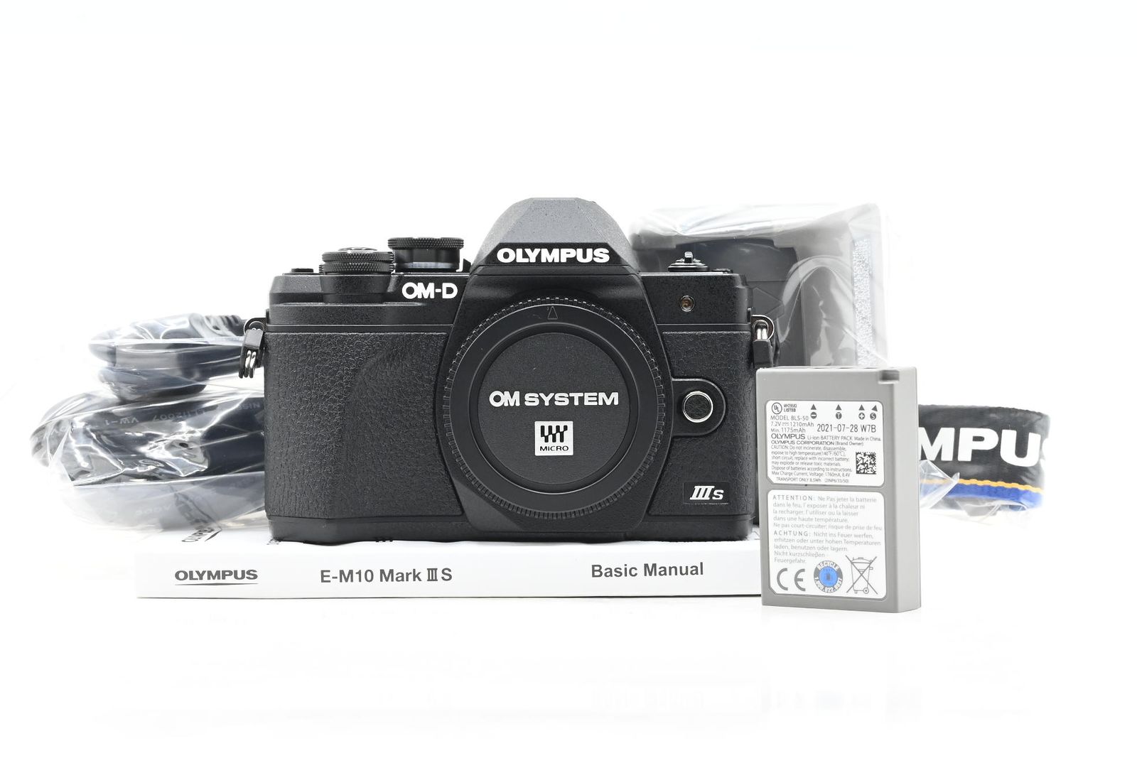 Olympus OM-D E-M10 Mark IIIs Mirrorless MFT 16MP Digital Camera Body