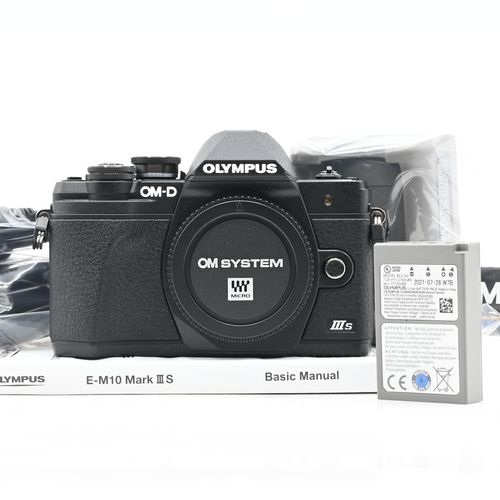 thumbnail-0 for Olympus OM-D E-M10 Mark IIIs Mirrorless MFT 16MP Digital Camera Body