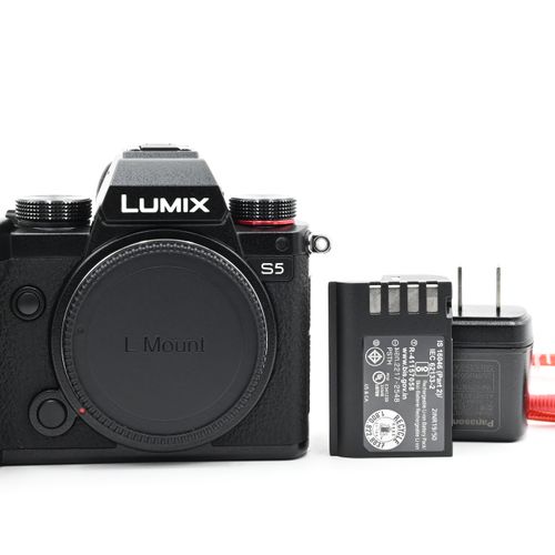 thumbnail-0 for Panasonic Lumix DC-S5 24.2MP Mirrorless Digital L-Mount Camera Body