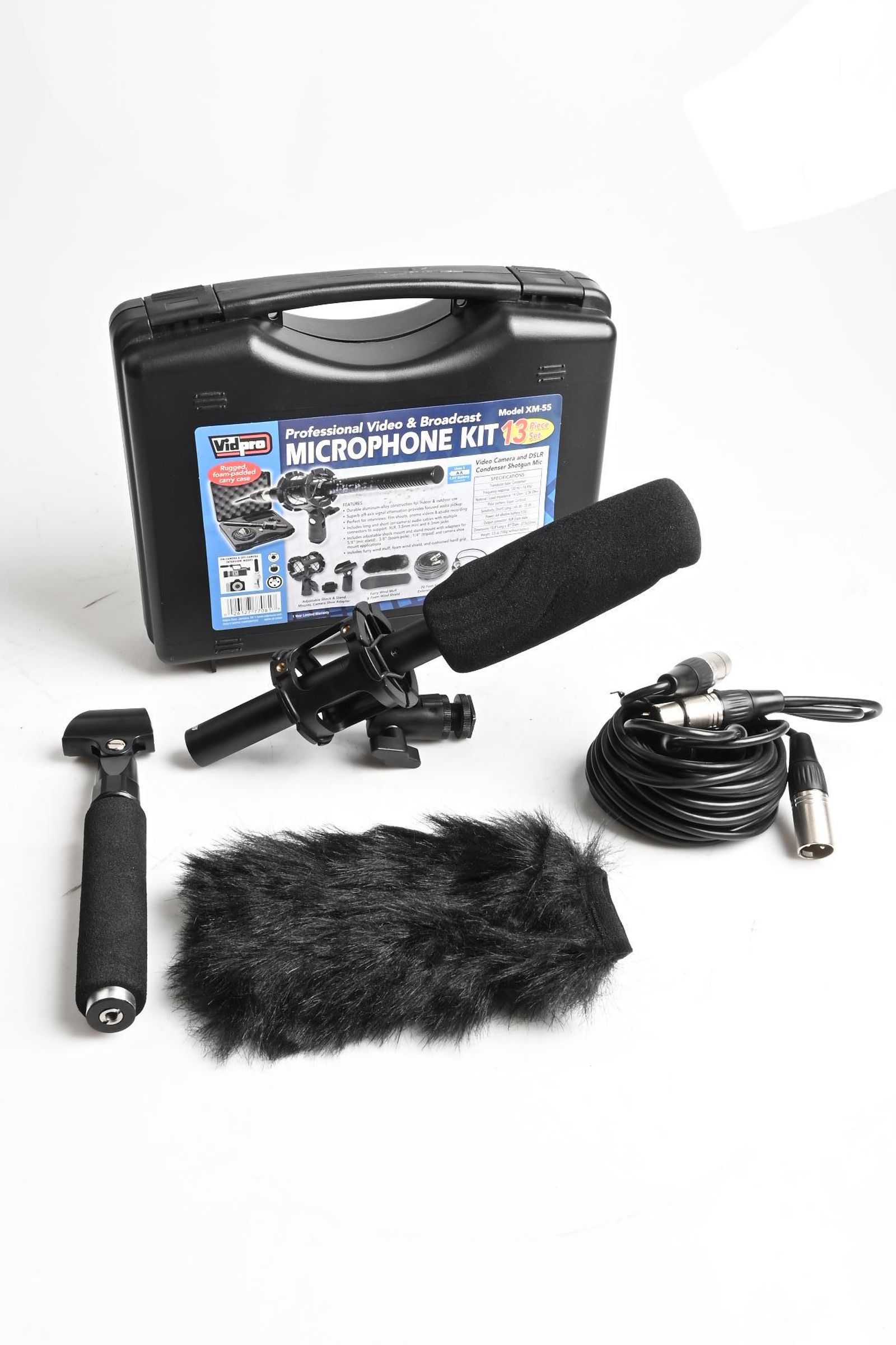 Vidpro XM-55 Condenser Shotgun Microphone