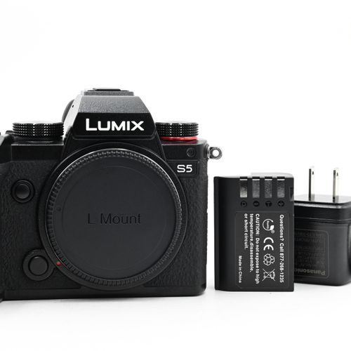 thumbnail-0 for Panasonic Lumix DC-S5 24.2MP Mirrorless Digital L-Mount Camera Body