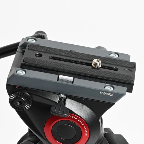 thumbnail-5 for Manfrotto MVT502AM Tripod Legs with MVH500A Fluid Head