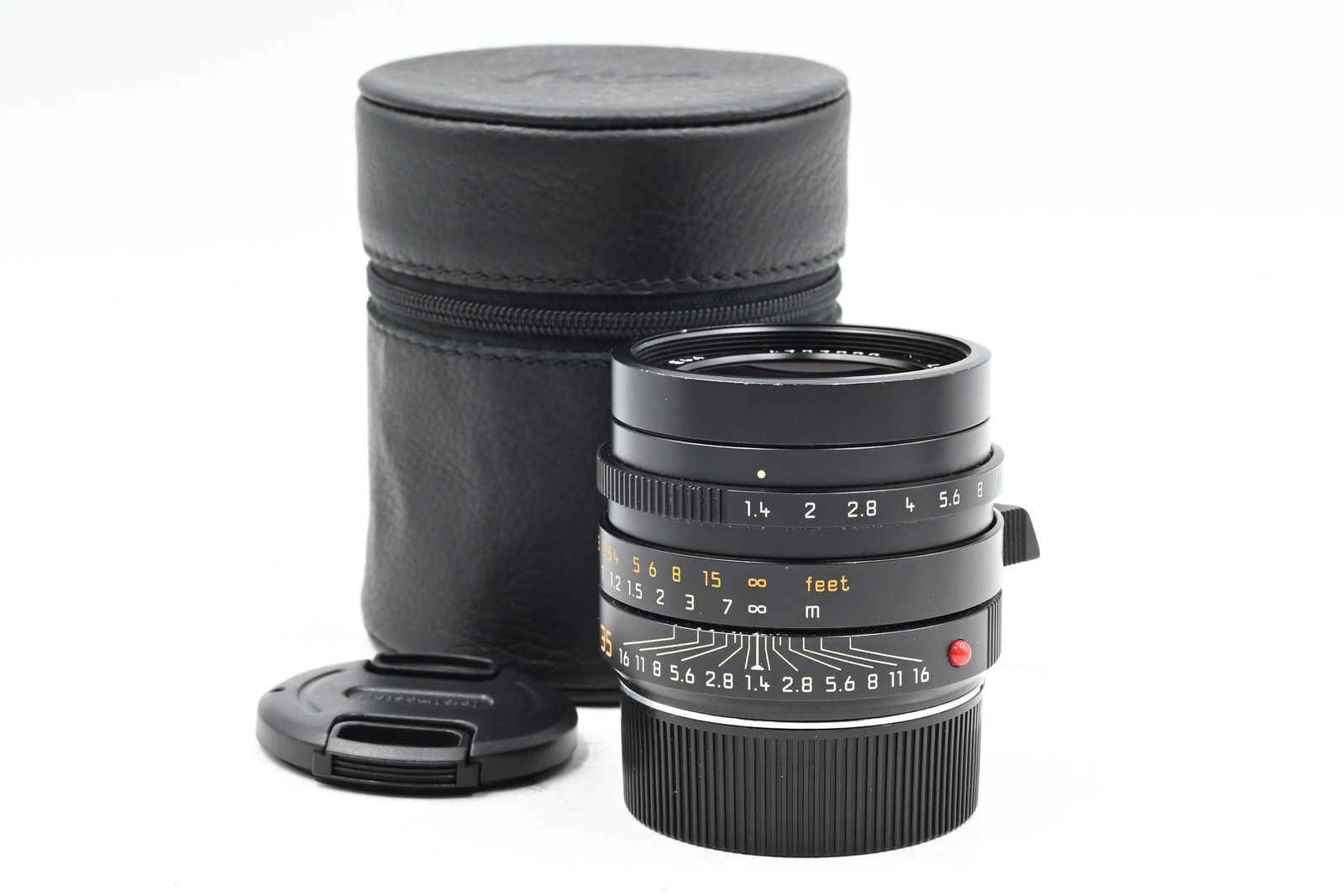 Leica 11663 35mm f1.4 Summilux-M ASPH FLE 6-Bit Lens Black E46