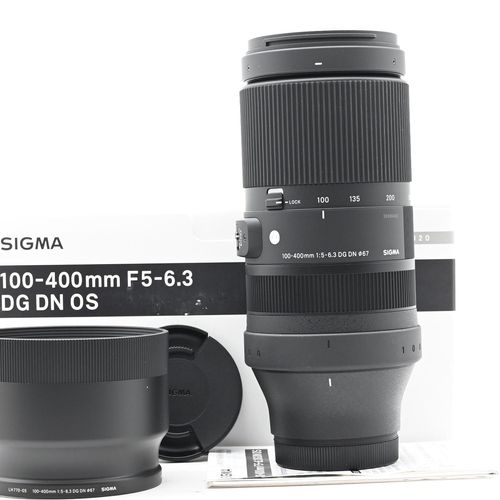 thumbnail-0 for Sigma AF 100-400mm f5-6.3 DG DN OS 020 Contemporary Lens Leica L-mount