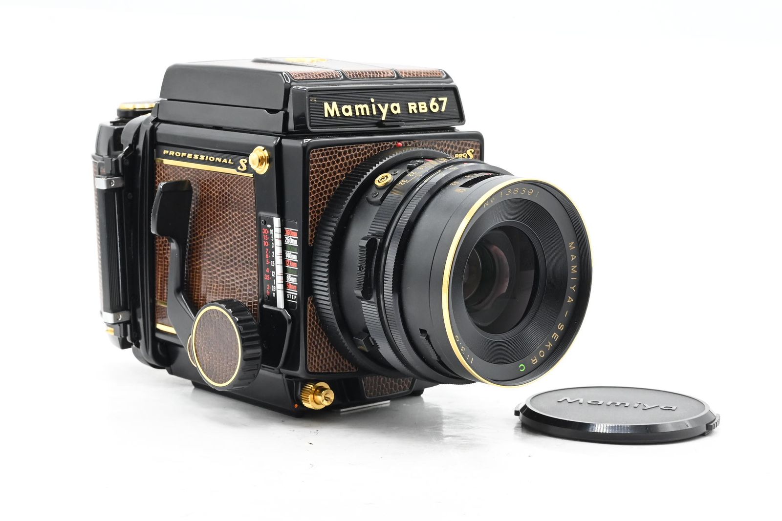 Mamiya RB-67 Pro-S Golden Lizard Kit w/90mm Lens, WL, 120 Back