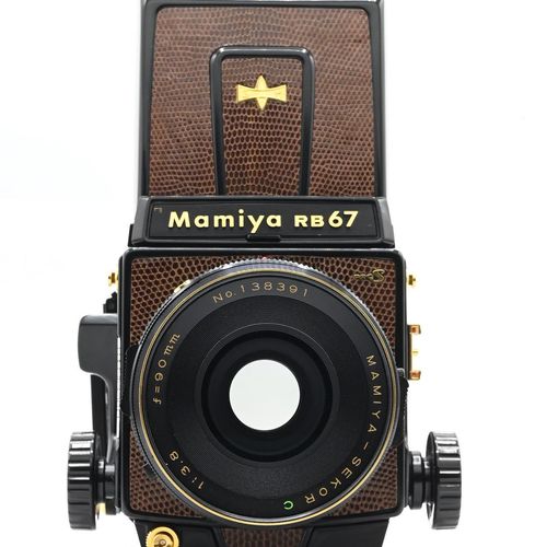 thumbnail-1 for Mamiya RB-67 Pro-S Golden Lizard Kit w/90mm Lens, WL, 120 Back