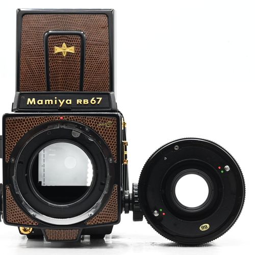 thumbnail-2 for Mamiya RB-67 Pro-S Golden Lizard Kit w/90mm Lens, WL, 120 Back